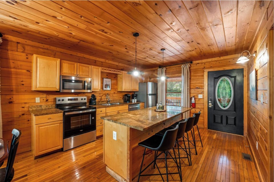 Well-stocked and thoughtfully designed for families and groups.
