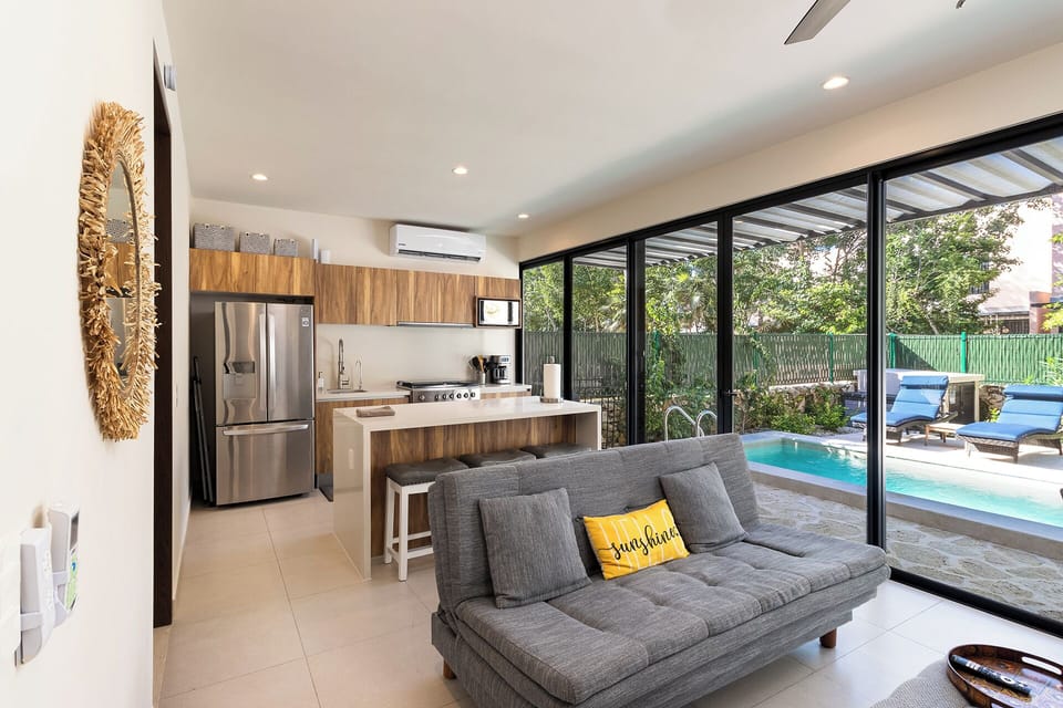 open concept floor plan 