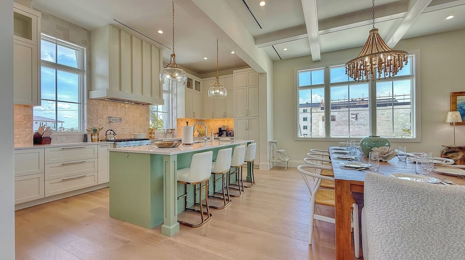 Jeff and Gina Properties - Seaview Sensation (SVS) - Fort Myers Beach - 5 Bedroom - 5 Bathroom - 1 Half Bathroom - Beach Front - Water Views - Gulf of America Views