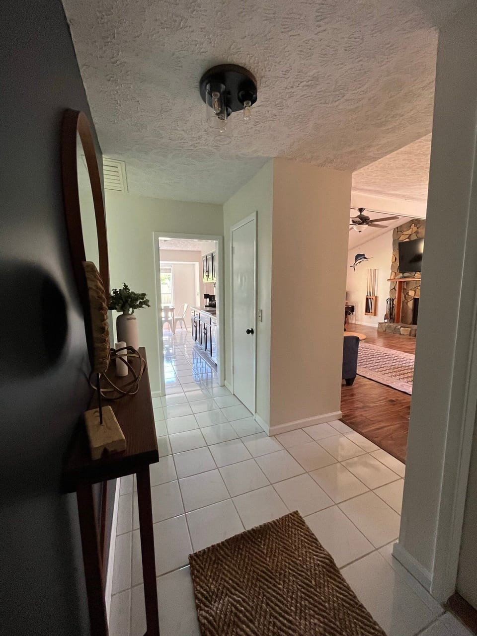 Entrance into the home