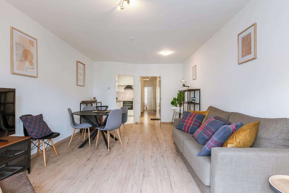 Spacious and bright living room
