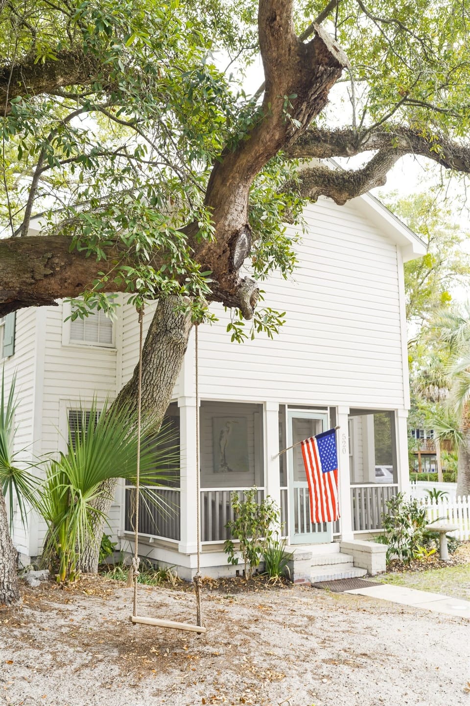 Exterior of home – front porch