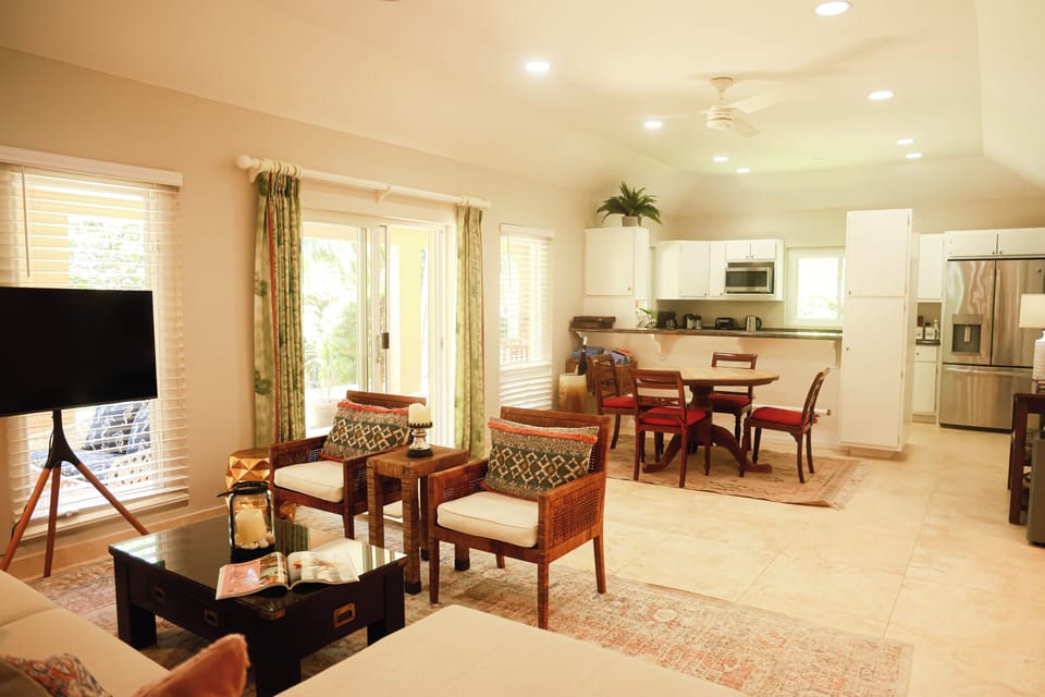 Open plan and spacious