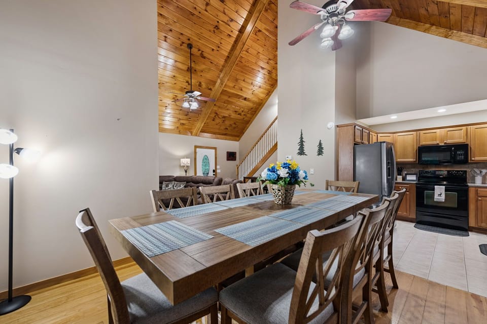 Kitchen and Dining Space on main level