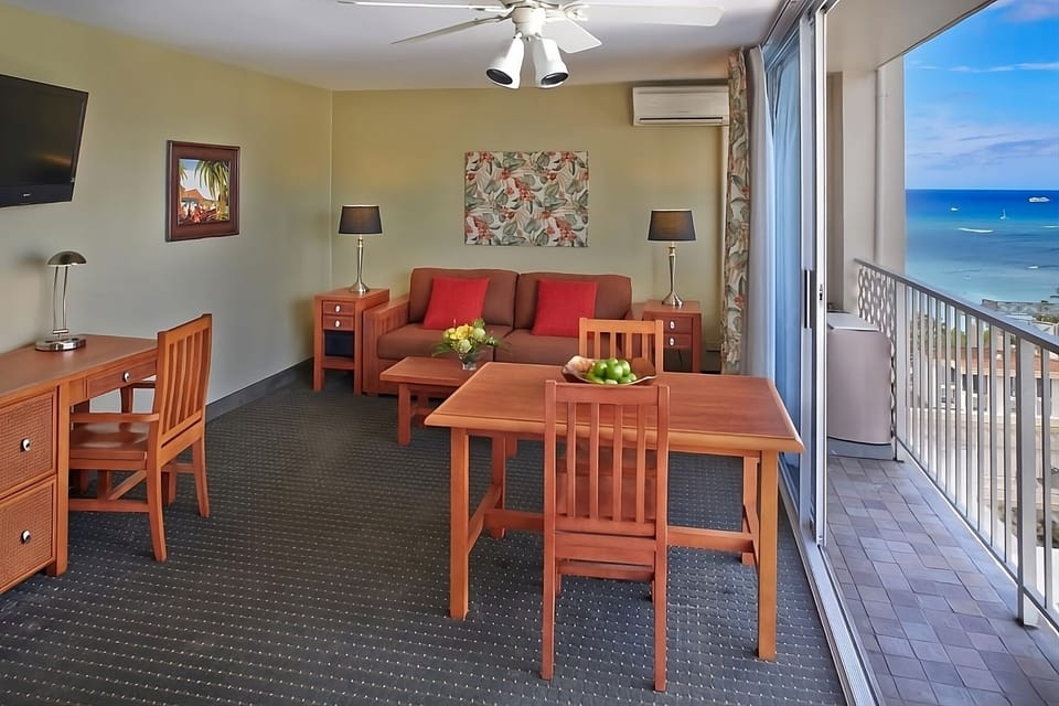 Unwind on the sofa after a sun-soaked beach day.