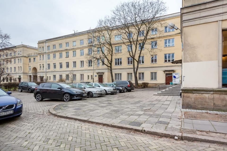 Unique property building. 