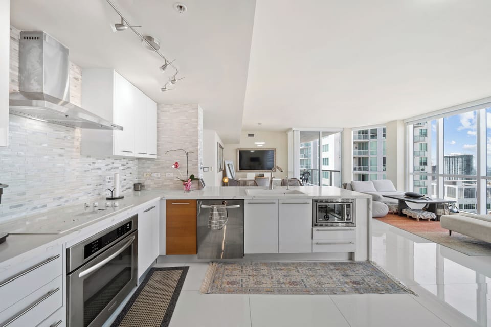 Fully renovated kitchen.  Only one like this in the whole condo.