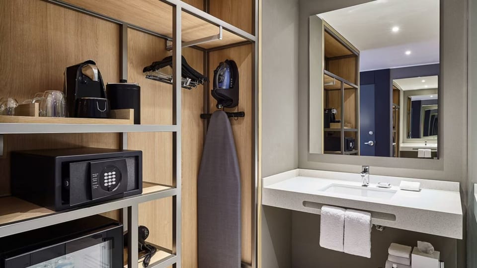 Get ready with generous counter space and smart storage.