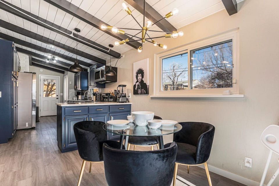 Cozy breakfast nook perfect for coffee or quick bites