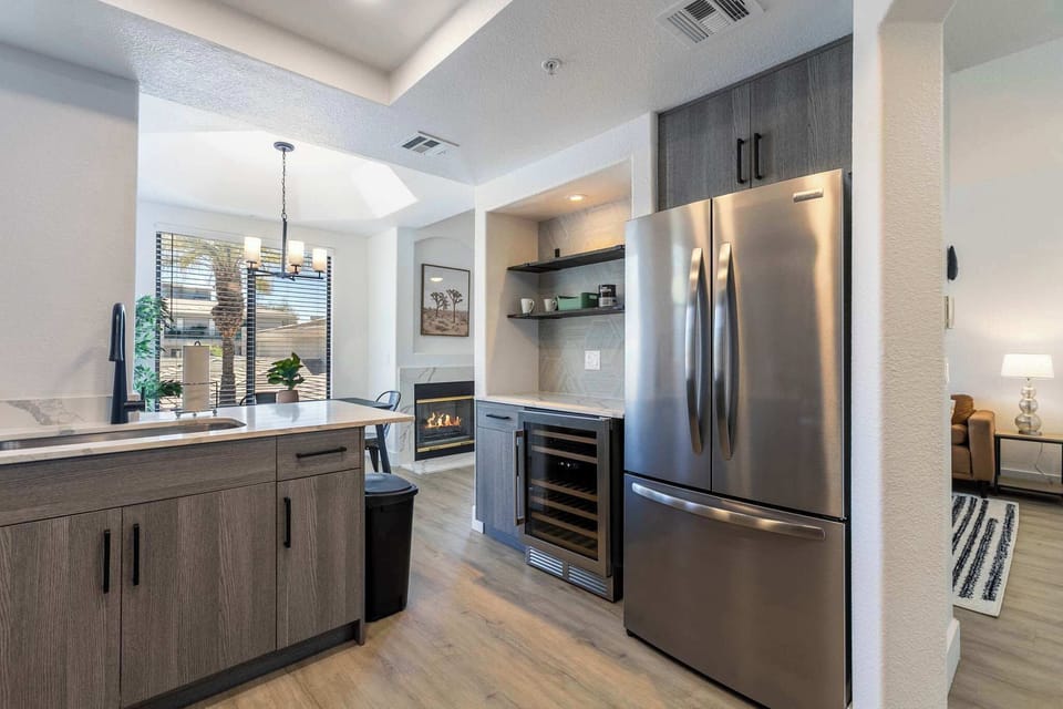 Fully equipped kitchen