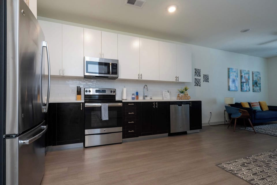 Fully equipped kitchen