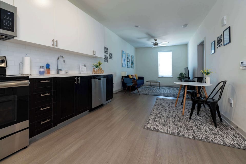 Fully equipped kitchen