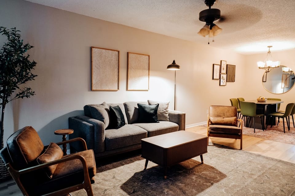 Get comfortable for good conversation