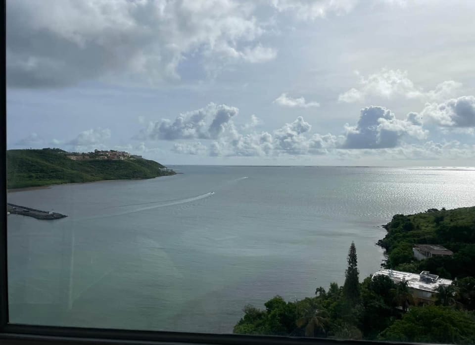Postcard Perfect: Capture stunning moments with this beautiful view of the open water and elegant sailboats.