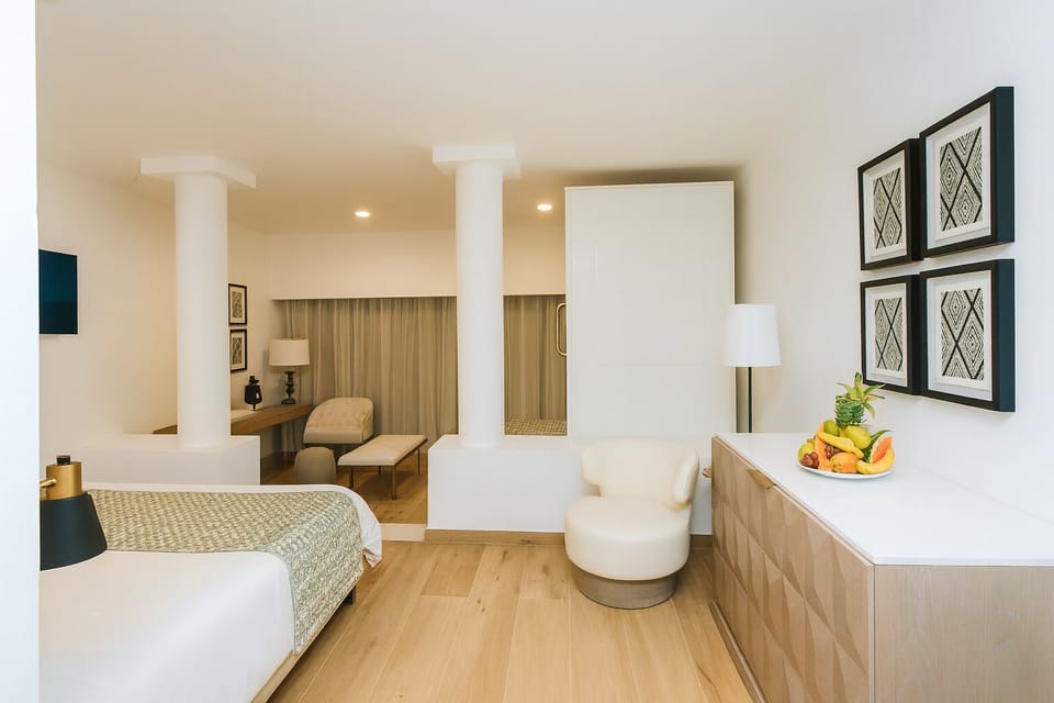 Unwind in a spacious, sunlit suite with modern elegance