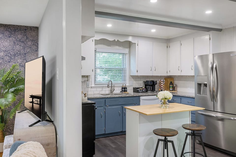 Whip up your favorites in a fully equipped kitchen
