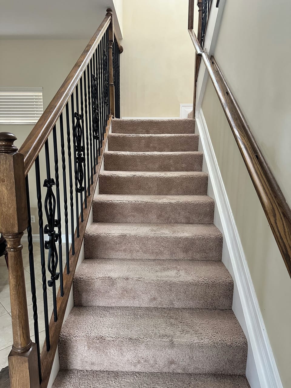 Stairs to second floor