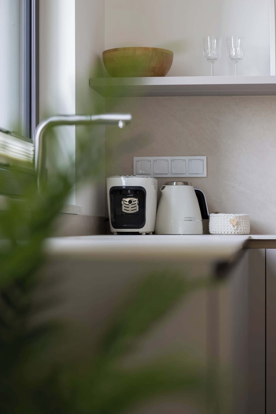 Coffee and tea making facilities.