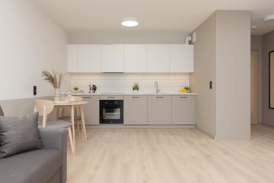 Practical kitchenette