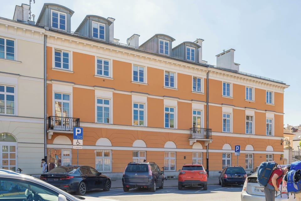 Unique property building. 