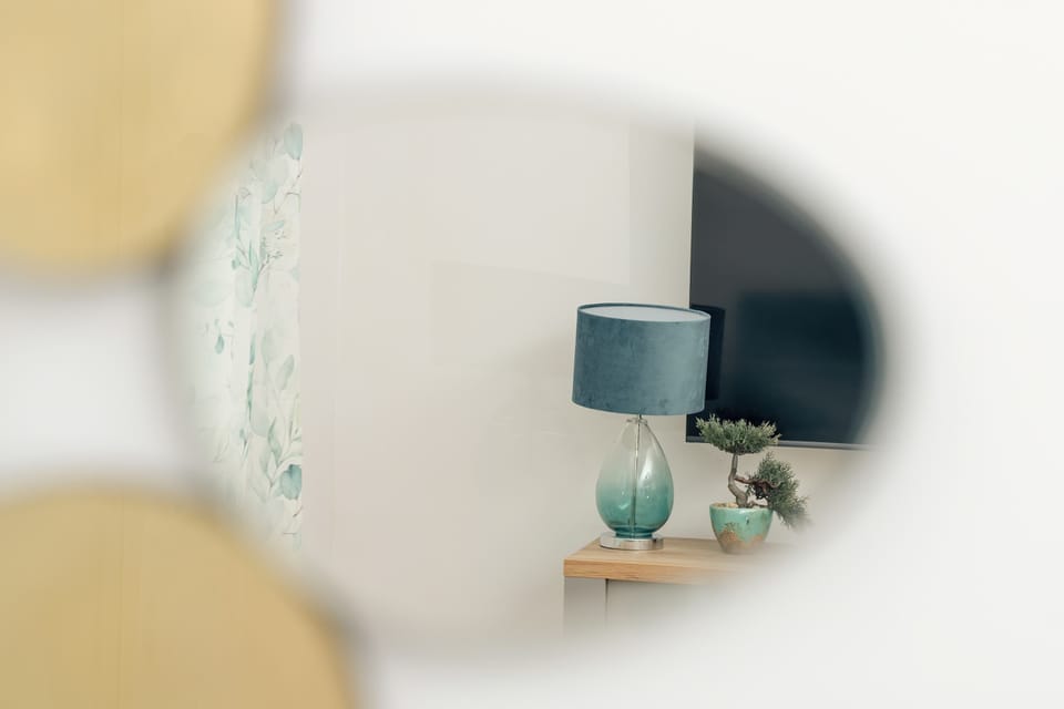 Decorative element in the apartment. 