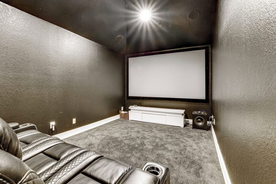 Home Theater | 2-Story Home | 2nd Floor