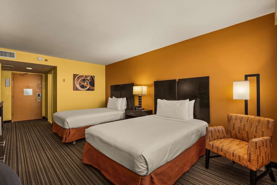 Settle in comfortably with a spacious layout for two.
