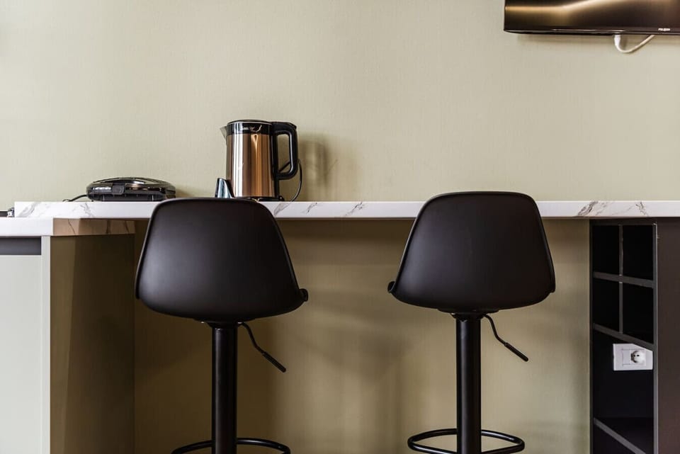 Fully-equipped kitchen details