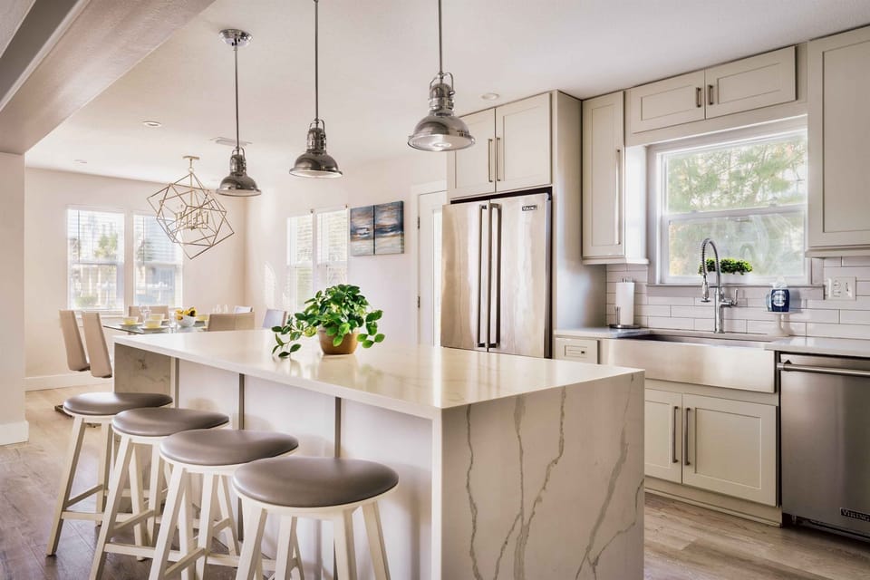 Luxurious, Fully-Stocked Kitchen with Viking Appliances - cook delicious meals for your group in your home away from home