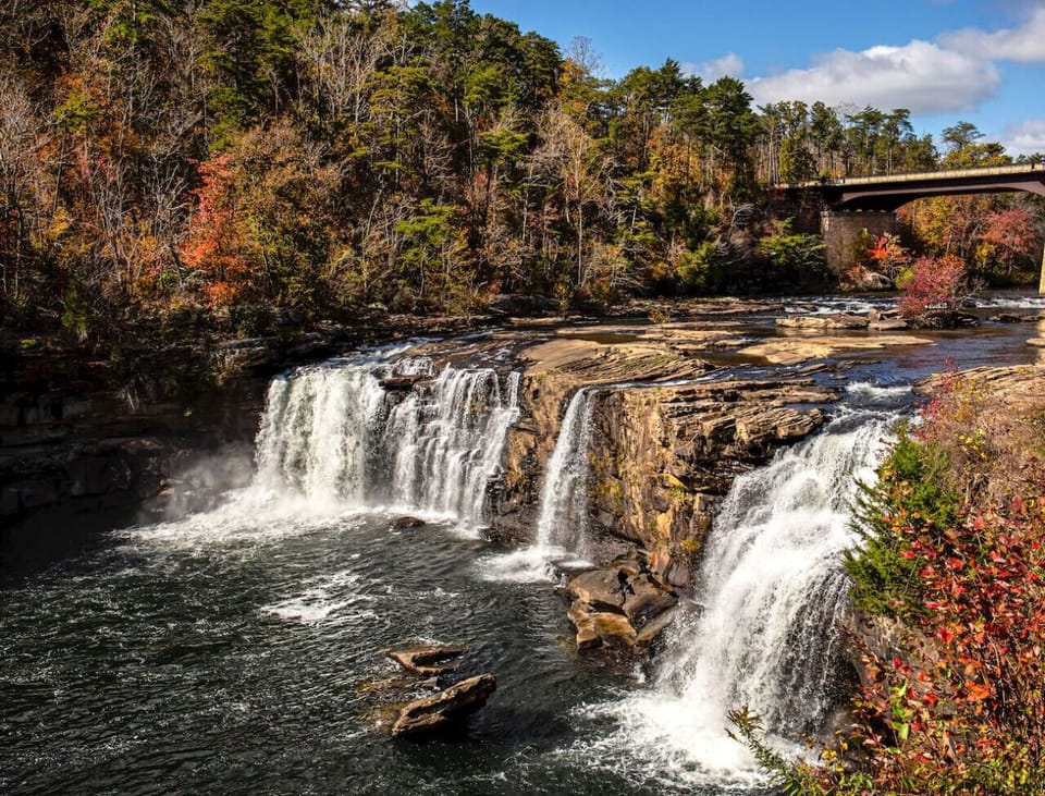 About 22 min drive away is the Little River Canyon. Hike to the hippie hole for a swim in the falls.