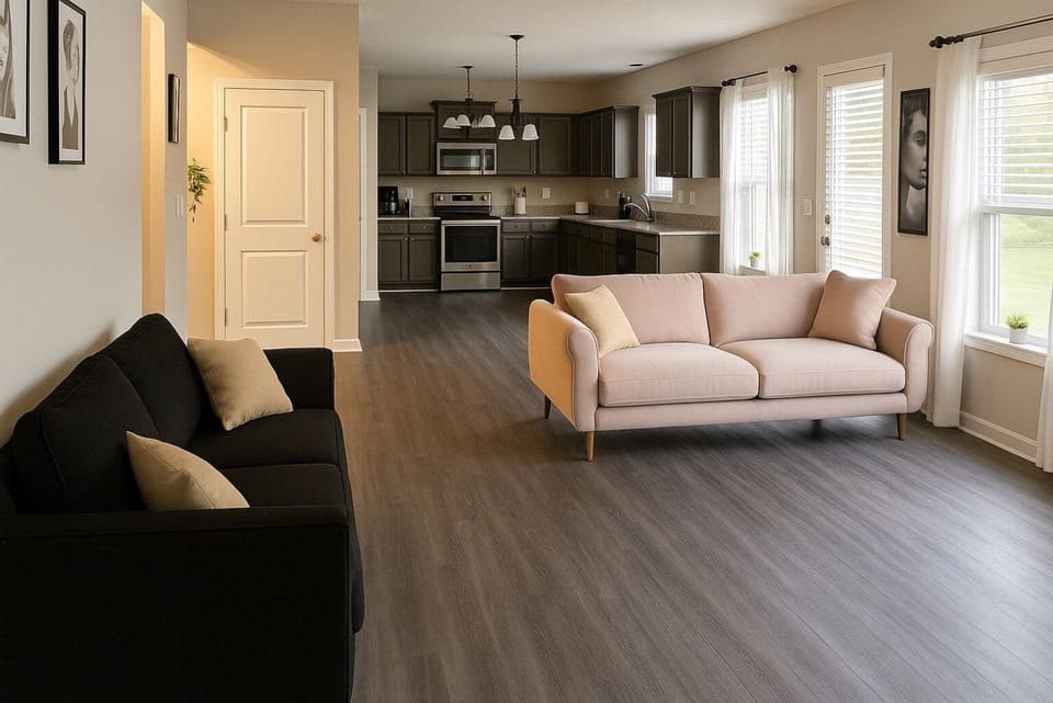 Perfect for gathering and enjoying light-filled views!