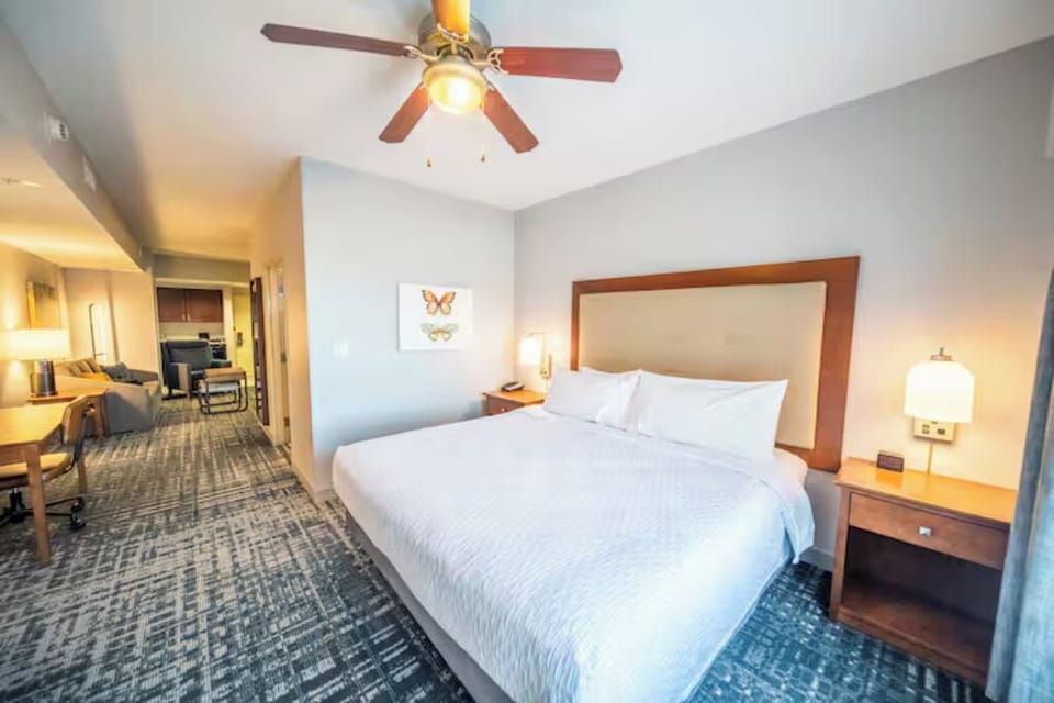 Bedroom. Interior and views may vary based on location and availability.