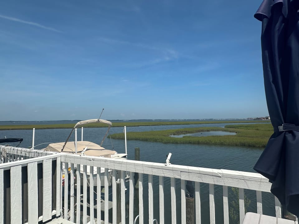 View off deck