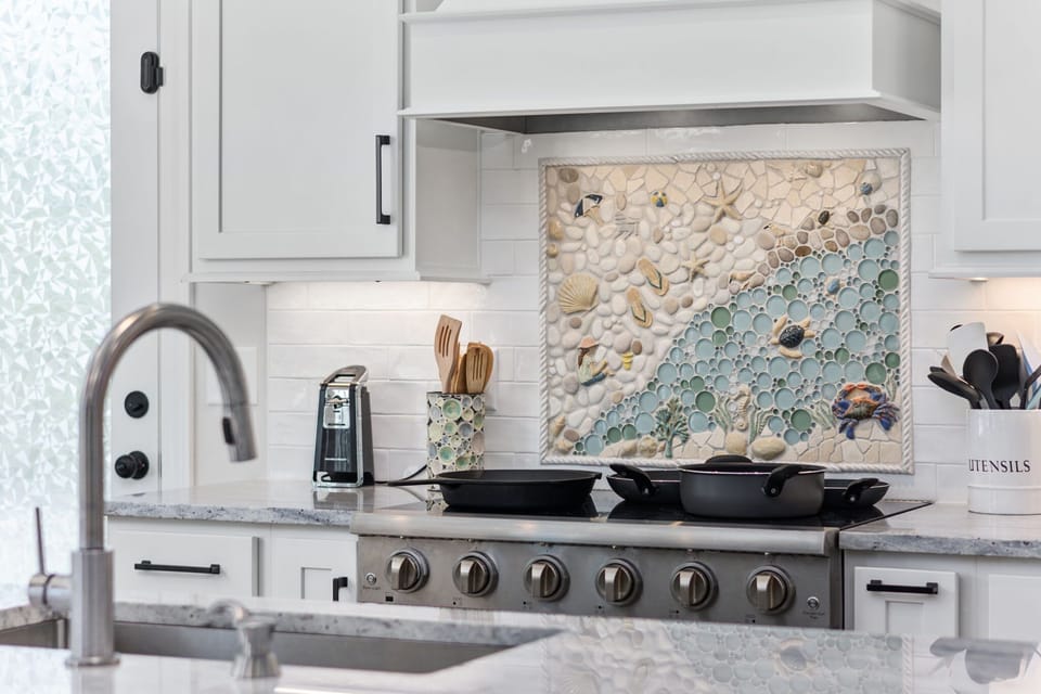 Aquamarine Back Splash