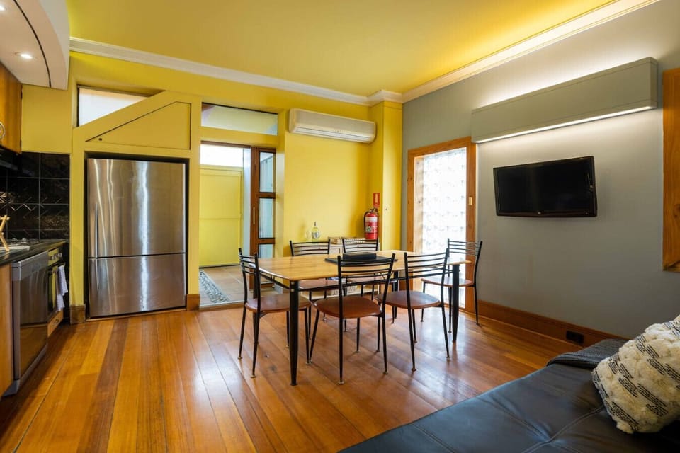 Kitchen and dining area
