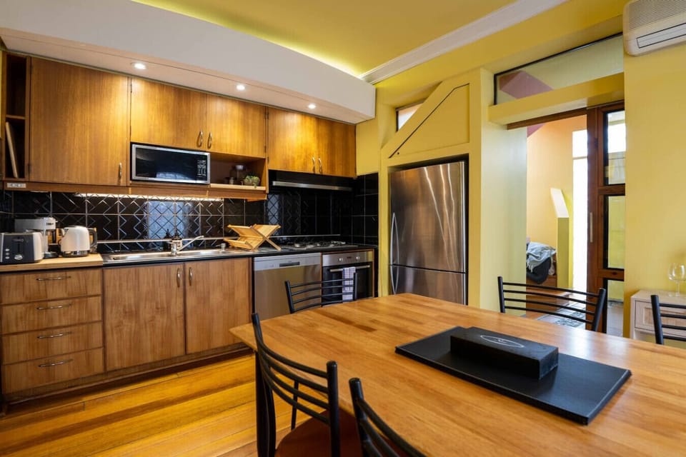 Kitchen and dining area