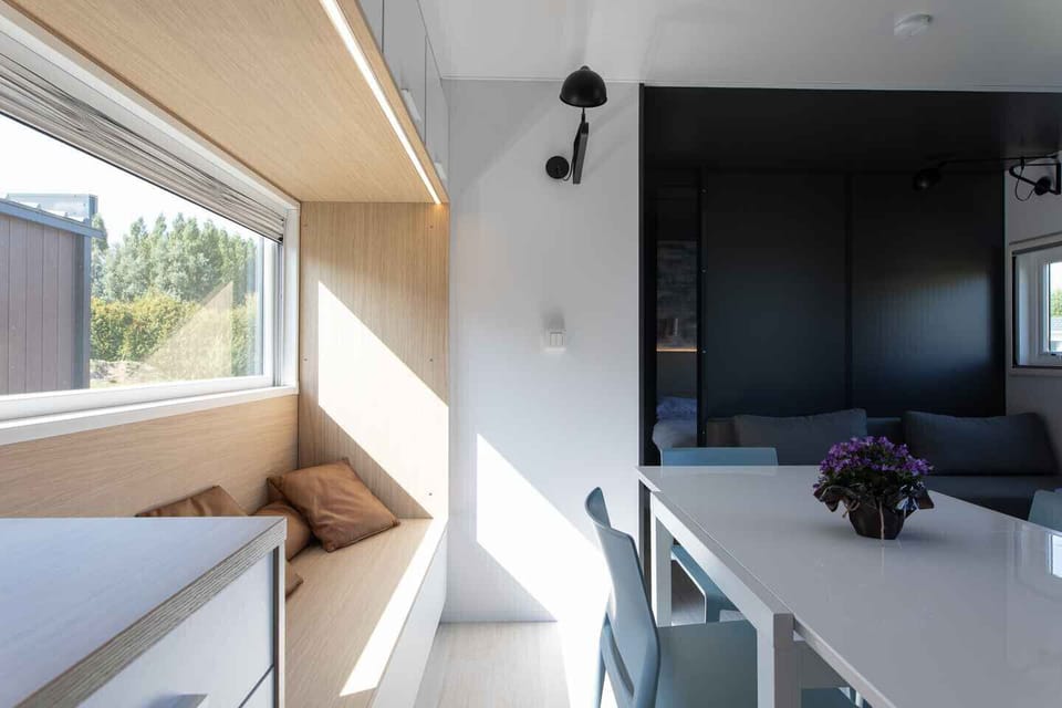 Living room of Holiday Park Klein Strand - Luxury Chalet 6p