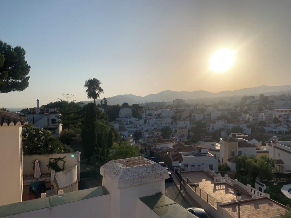 View from rooftop terrace