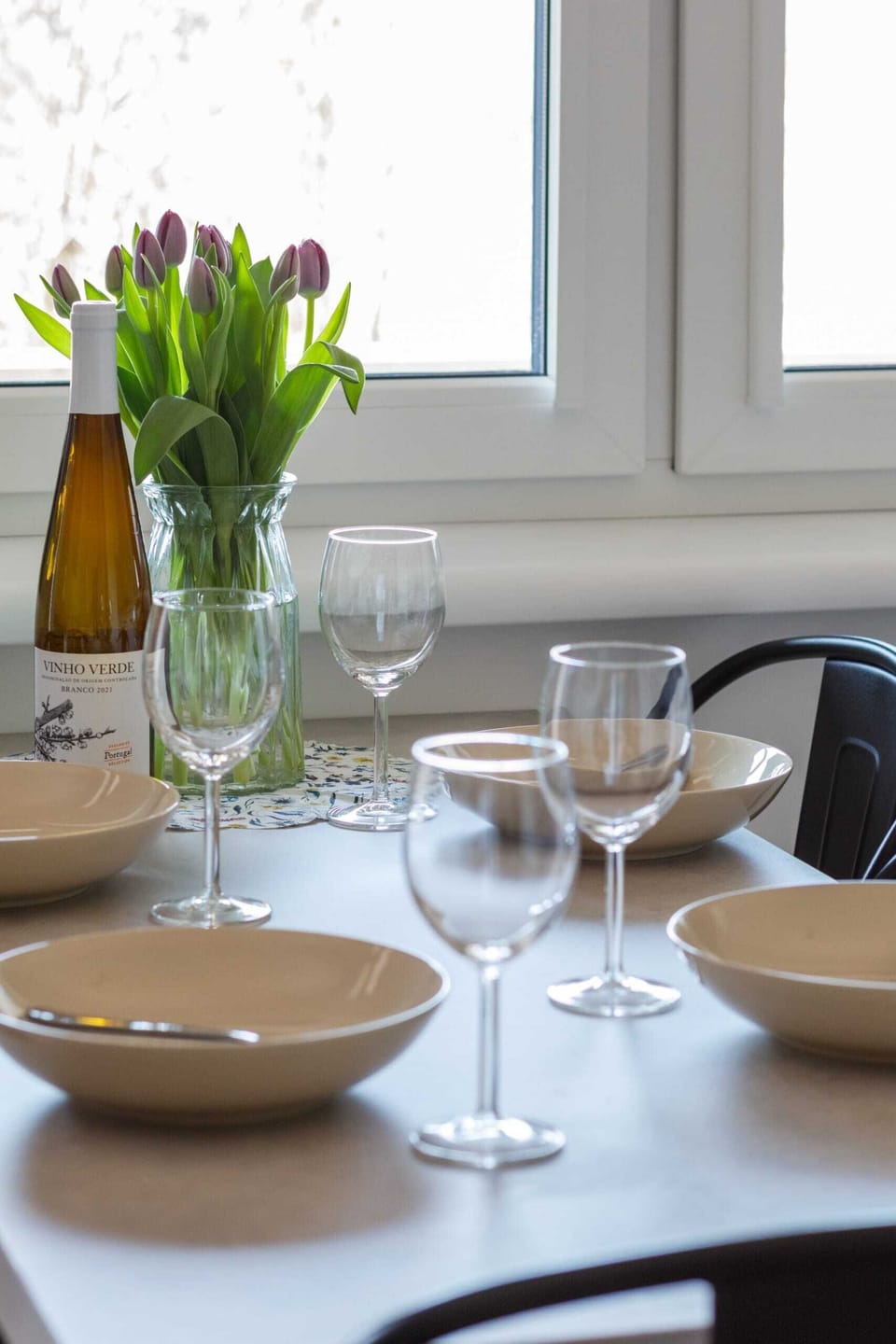 Dining table.