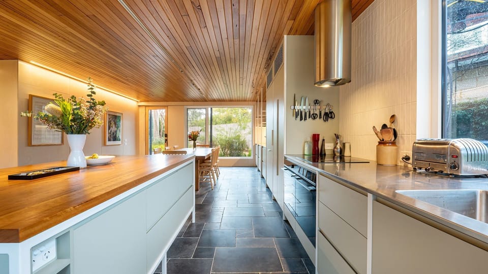 large well equipped kitchen