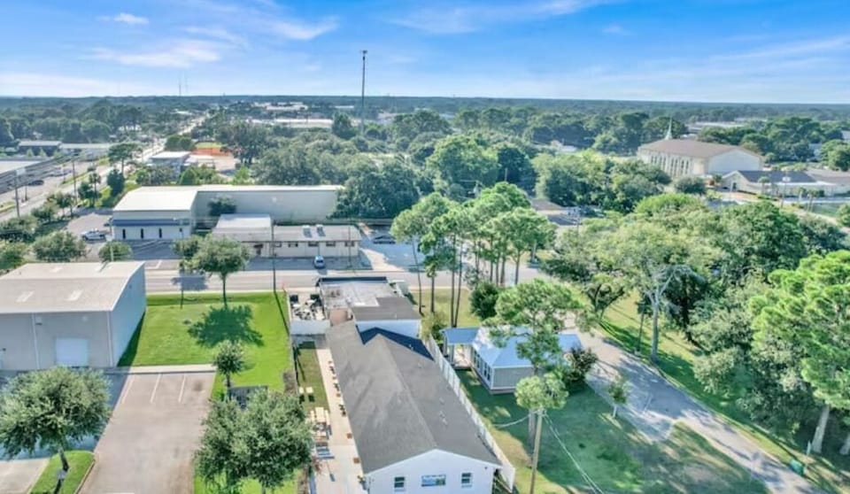 Parking location in front of the property