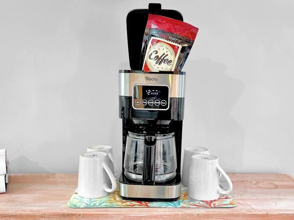 Mini coffee bar!