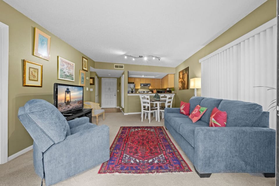 Living Room with Sleeper Sofa