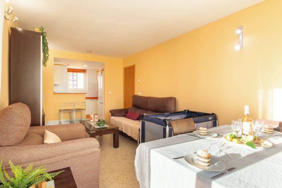 Living and dining room