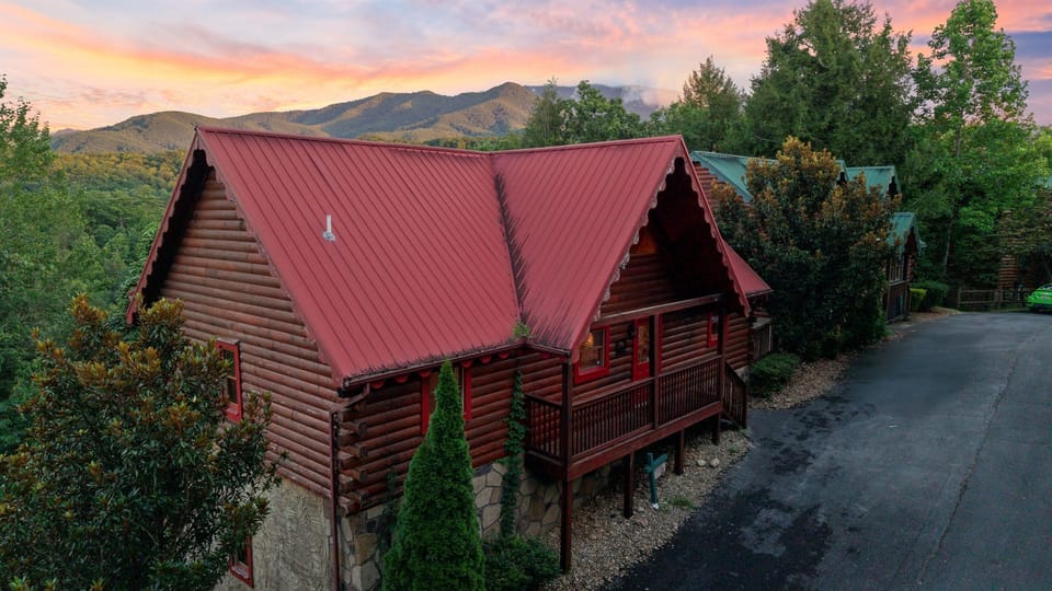 Welcome to Wolf Mountain Lodge — your private mountain retreat with sweeping Smoky Mountain views and room for the whole group.