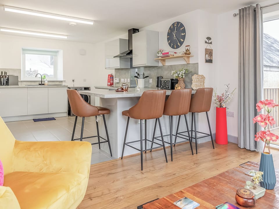 Open plan living space | Go Ye Cottage, Achmore