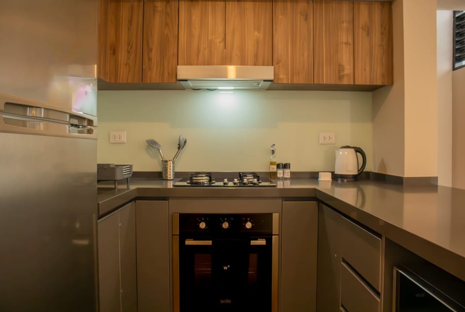 Kitchen with appliances
