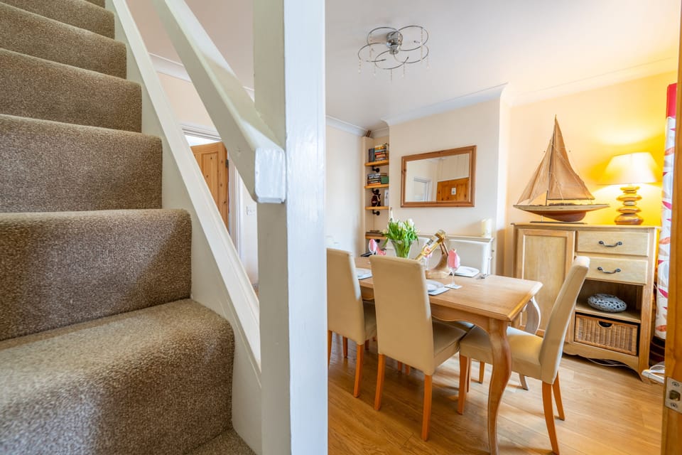 Stairs to first floor