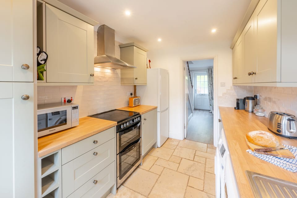 Ground floor: A well planned kitchen has everything you will need
