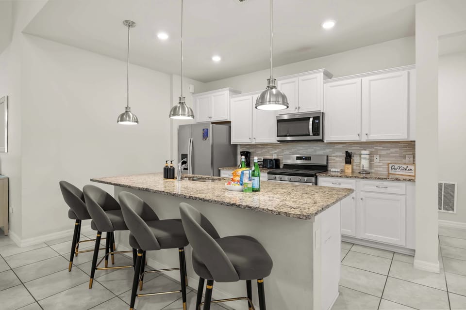Fully equipped modern kitchen for effortless home cooking